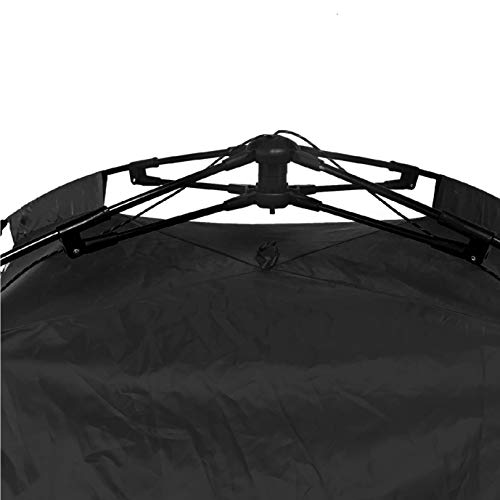 EasyGoProducts CoverU Sports Shelter –Weather Tent Pod – Patented (2 People-Black)
