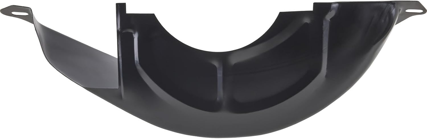 Speedway Motors Black Flywheel/Flexplate Dust Cover, Fits TH350 and TH400 Transmissions, Made of Steel Material, Keep Debris, Dirt and Grime Out of Your Transmission