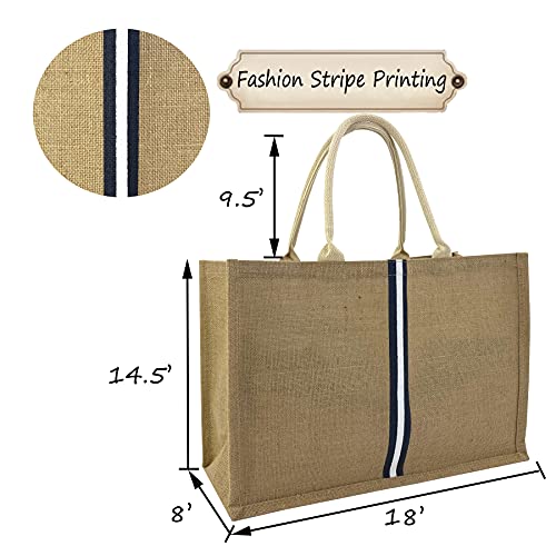 Image of Hibala Woven Large Beach Bag Straw Beach Tote Handmade Weaving Shoulder Tassel Bag Handbag