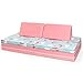 Jaxx Playscape Patterns Playset/Sofa, Rainbows/Pink