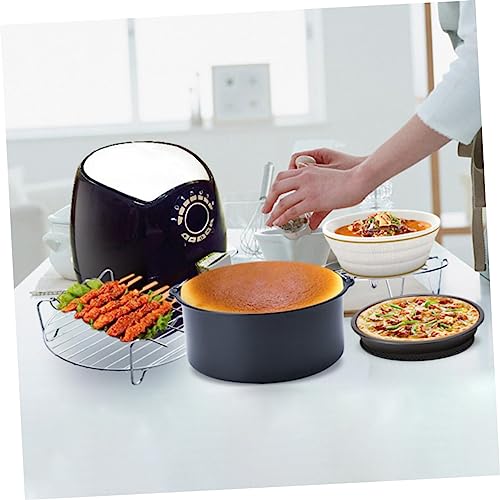 GRIRIW 1 Conjunto De Acessórios Para Fritadeira A Ar Cesta Para Fritadeira A Ar Bolo Assadeira Frigi