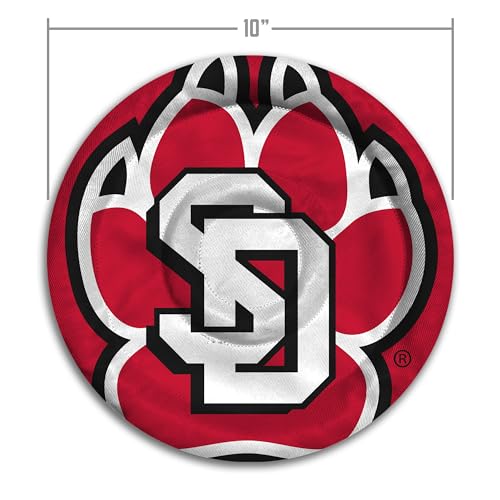 Image of YouTheFan NCAA South Dakota Coyotes Flimzee Bean-Bag Flying Disc