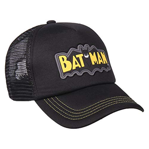 CERDÁ LIFE'S LITTLE MOMENTS 2200007142 Gorra Trucker Batman con Licencia DC Comics, Multicolor, Talla única Unisex Adulto