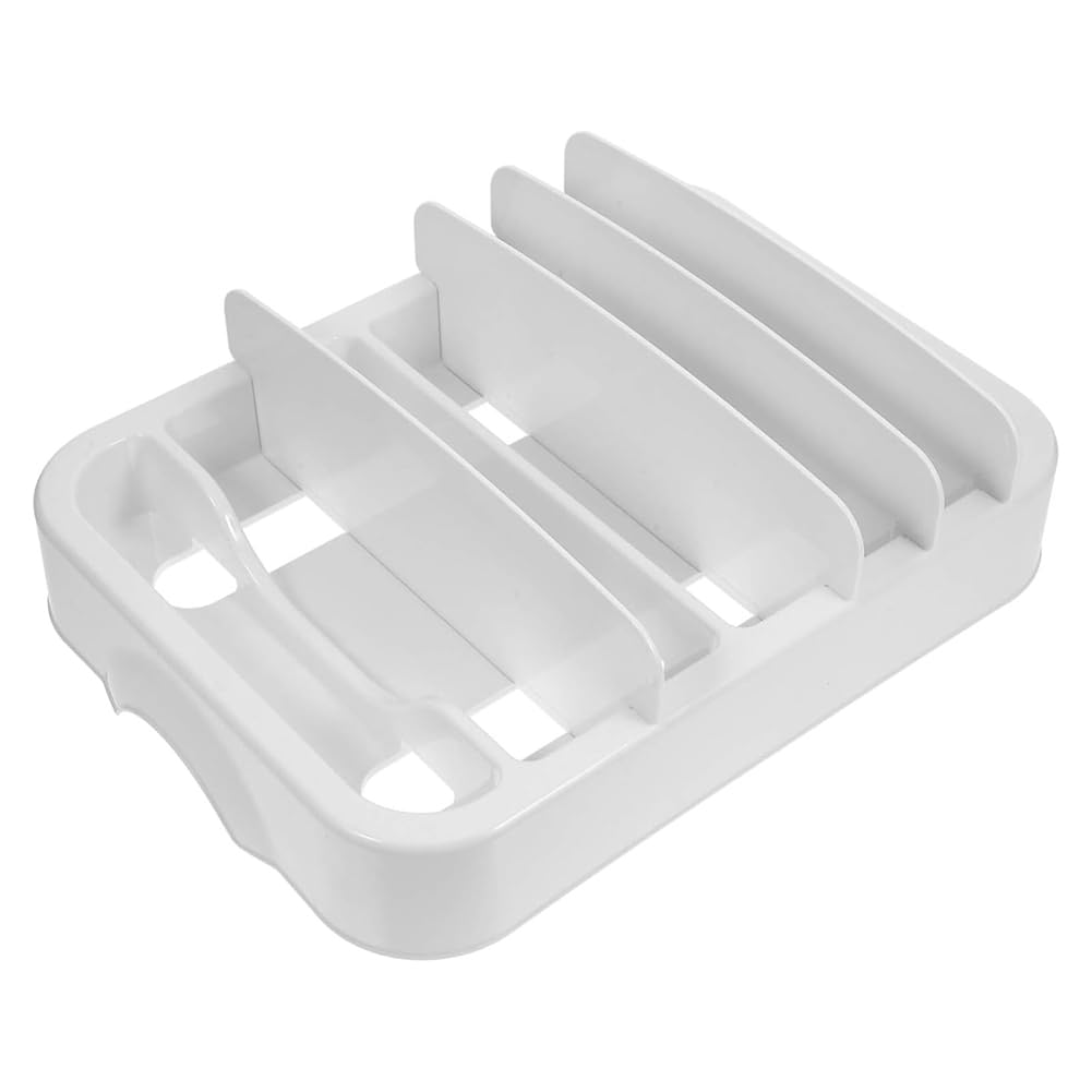 IJSDNVJNDX For Kitchen Countertop Organizer Tray Cutting Board Holder with Removable Compartments for Stain Utensil Storage
