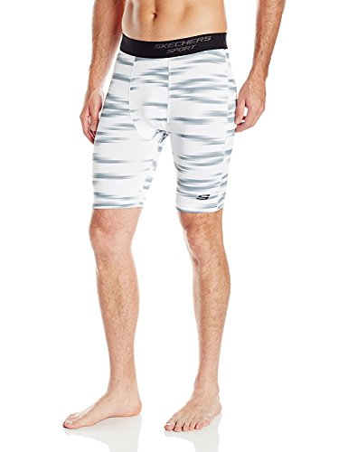 Skechers Men's Printed Sport Bike Short