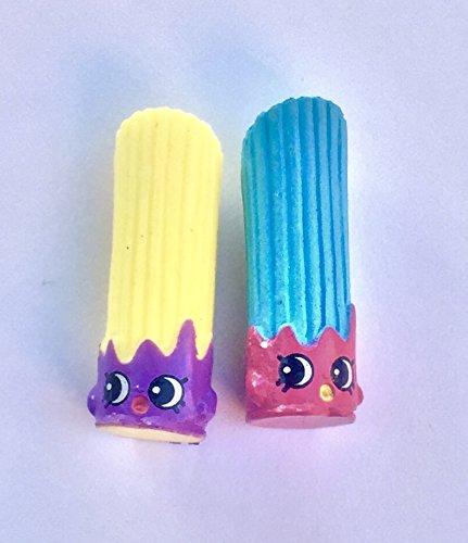 Shopkins Season 4 Food Fair - Set of 2 Cheery Churro - FF-003 & FF-021