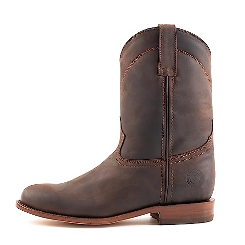 Leather Men´s Roper Boot with Leather Sole Style 1000