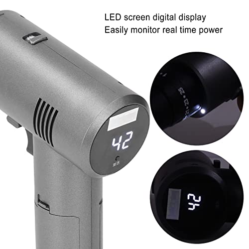 Bohrmaschine, 3 Funktionen Akku-Bohrmaschine Schmutzresistent AC100‑240V 30N.m Torsion mit 2000mAh Akku zum Abschrauben… – Bild 6