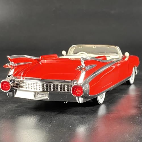 Image of 1:24 Scale Cadillac Eldorado 1950 Toy Car for Kids Diecast Metal Model Car Collection with Light Sound Pull Back Openable Door