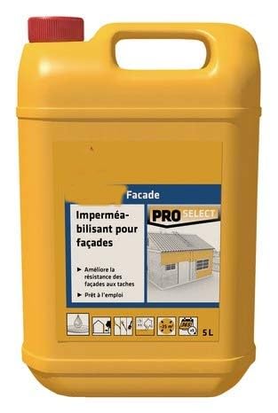 Protection DE FAÇADE EMPECHE LA Penetration DE l'eau ET HUMIDITE sur Tout MINERAUX IMPERMEABLISANT IMPERMEABILISATION sans SOLVANT