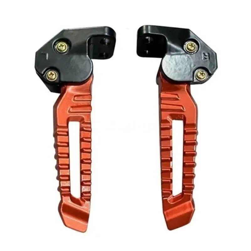 Repose-pieds universels pour motos avec kit de montage complet pour moteurs 125cc et 150cc