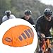 RNXRZANK Bicycle Helmet Cover for Rain Protection and Outdoor Activities, Orange
