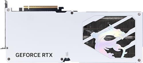 Image of MSI GeForce RTX 5070 Ti 16G Gaming Trio OC White Graphic Card - NVIDIA GeForce RTX 5070 Ti GPU, 16GB GDDR7 256-bit Memory, 28 Gbps, PCI Express Gen 5 Interface, Upto 2572 MHz, STORMFORCE Fan