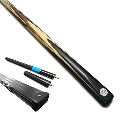 Dunns Legend One Piece Ash Snooker or Pool Cue Set - with titanium ferrule, 9.5mm