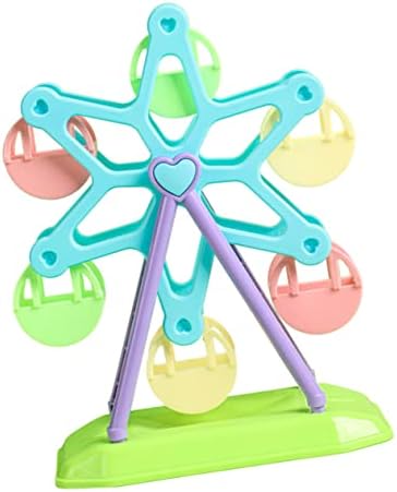 Hohopeti Bird Foraging Toys Decked Accessories Bird Accessories for Cages Educational Toys Birds Feeding Dispenser Doll Carnival Playset Parrot Food Box Bird Supplies Toy for Birds Pet