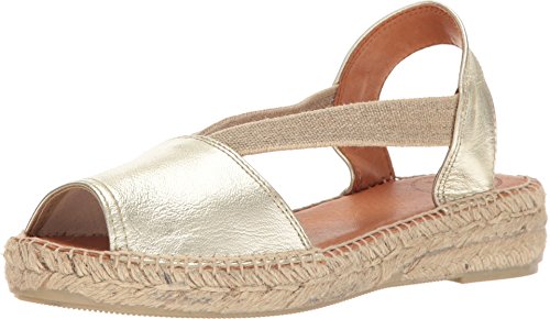 Image of Toni Pons - ETNA - Flat leather sandal with elastics