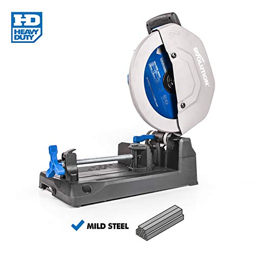 Evolution 084-0004 S380Cps – Heavy Duty 15 Inch Metal Cutting Chop Saw W/ 14 Inch Carbide-Tipped Blade | Premium Dry Cut Saw | Miter Saw 45° | The Ultimate Chop Saw For Cutting Metal – Accurate. Powerful. thumb #1