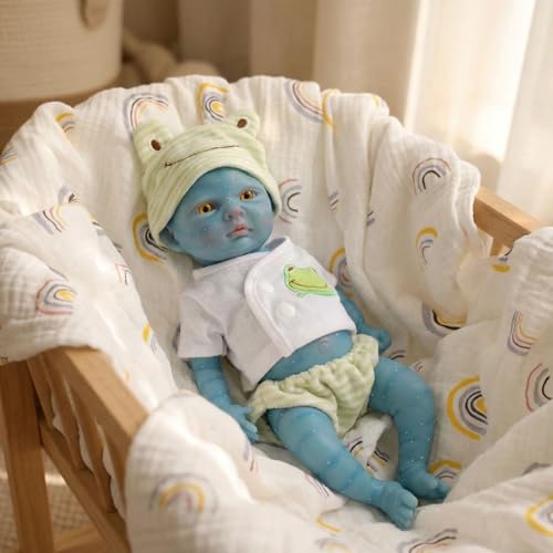 Muñeca Reborn de Silicona Maciza 30 cm Realista miniatura 3