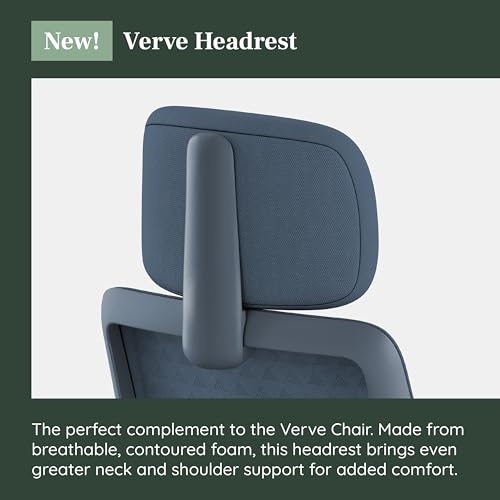 Image of Branch Adjustable Chair Headrest Attachment - Only Compatible with The Verve Chair - Experience Optimal Comfort and Support - Cobalt