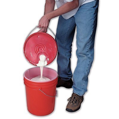 CDF 5HD-200 | 5 Gallon EZ-Strainer insert | Particle Free Liquids | 200 Micron for Filtering Paint | White Mesh