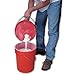 CDF 5HD-200 | 5 Gallon EZ-Strainer insert | Particle Free Liquids | 200 Micron for Filtering Paint | White Mesh