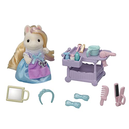 Calico Critters Pony's Hair Stylist Set, Dollhouse Playset With Figure And Accessories #TOP30