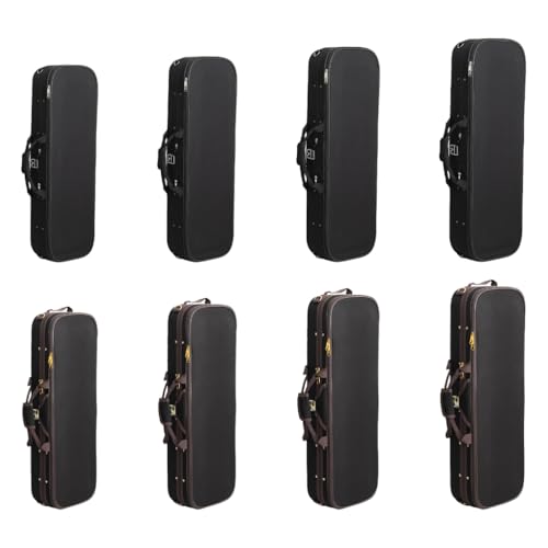 Étui de violon noir imperméable avec sangles de transport - 7