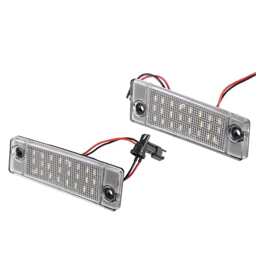 Luces matrícula coche Opel Antara LED 6000K para renovar focos desgastados