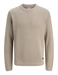 JACK & JONES Jjedover Knit Crew Neck Sn