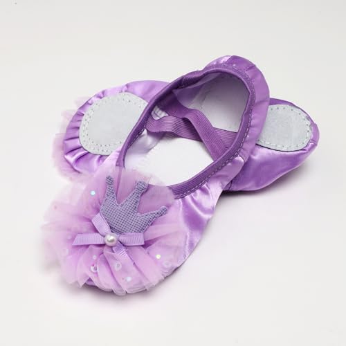 Girls Ballet Shoes Princess Split Sole Dance Shoes Ballroom Dance Slippers3