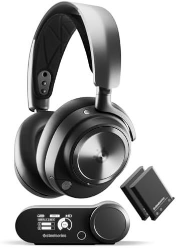 SteelSeries Arctis Nova Pro Wireless - Cascos Gaming Inalámbricos...