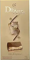 Tablete de Chocolate Dreams Mil Folhas Cacau Show 130g