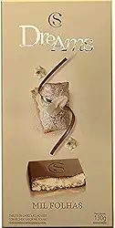Tablete de Chocolate Dreams Mil Folhas Cacau Show 130g