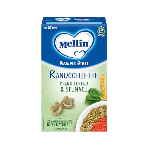 Mellin - Ranocchiette di Grano Tenero con Spinaci - Pasta di...