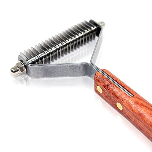 GDRAVEN Râteau de sous-couche extra large pour chien, chat