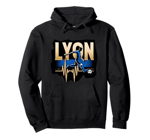 Cadeau Supporter Lyon Foot Lyonnais Sweat à Capuche
