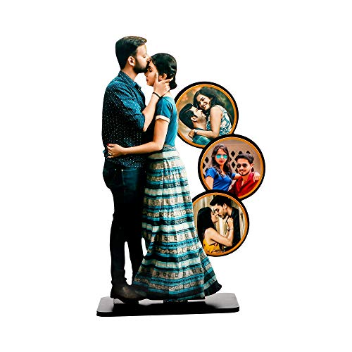 RainbowGifts Mdf Photo Wall Decor (6 x 12 inch, Multicolour)