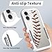 Candykisscase Case for iPhone 17, Unique Design Shock-Absorption Hard PC and Inner Silicone Hybrid Dual Layer Armor Defender Case for iPhone 17 6.3 inch (Baseball Sports)