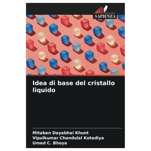 Idea di base del cristallo liquido