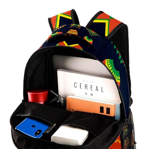 Sac à dos d'école et de voyage décontracté multicolore pour filles