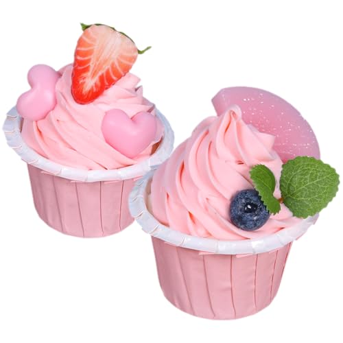 Gâteaux glacés artificiels pour vitrines sans fonte ni gaspillage