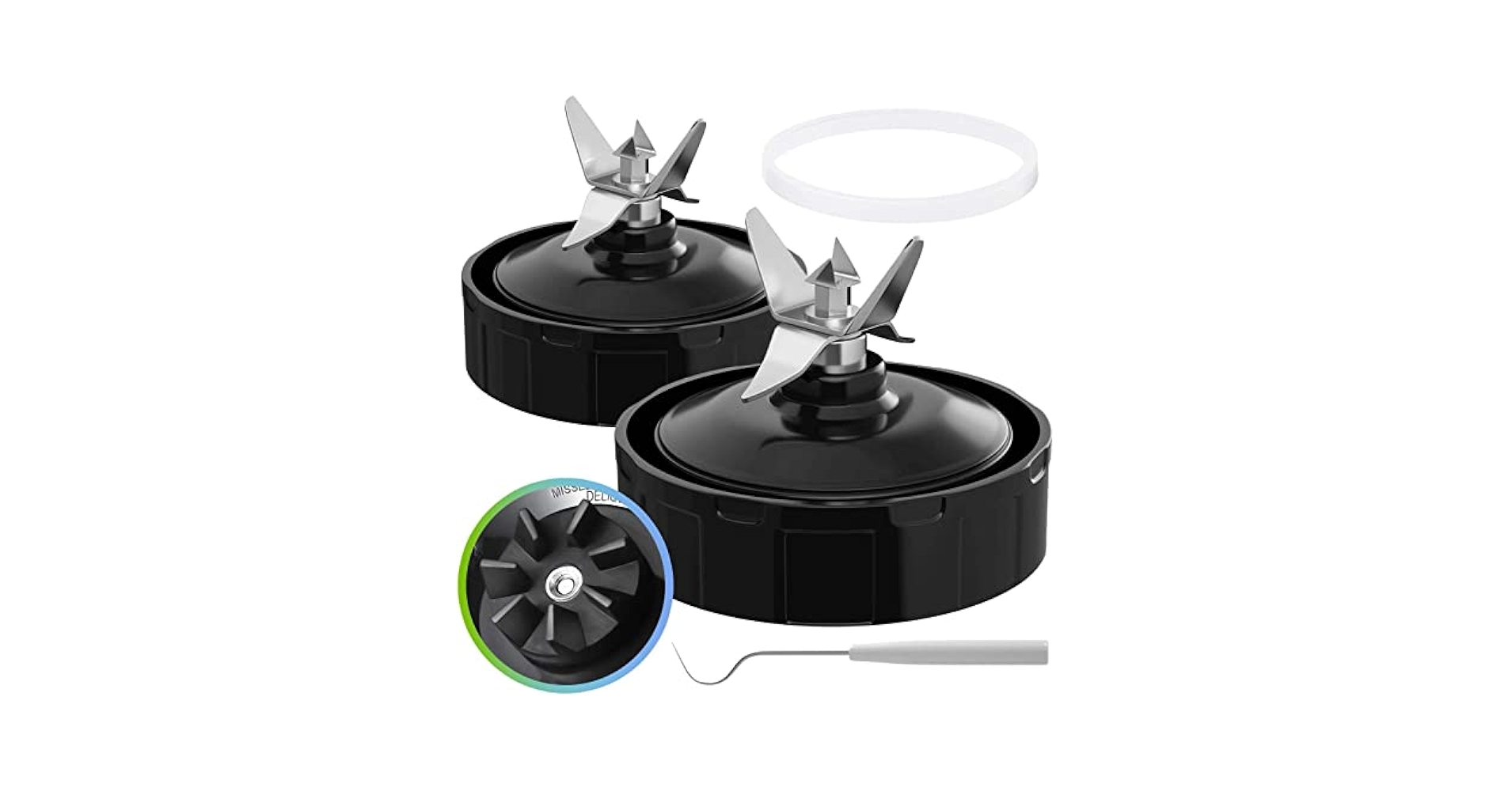 Amazon.com: (Pack of 2) Blender Replacement Parts 7 Fins