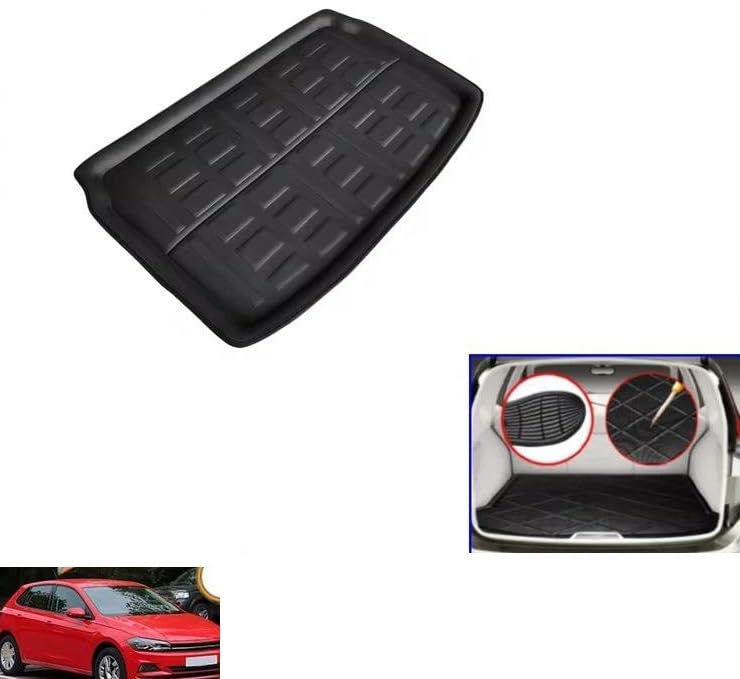 Alfombrilla maletero VW Polo 2018 2019 2020 2021 2022 2023 protector impermeable 6