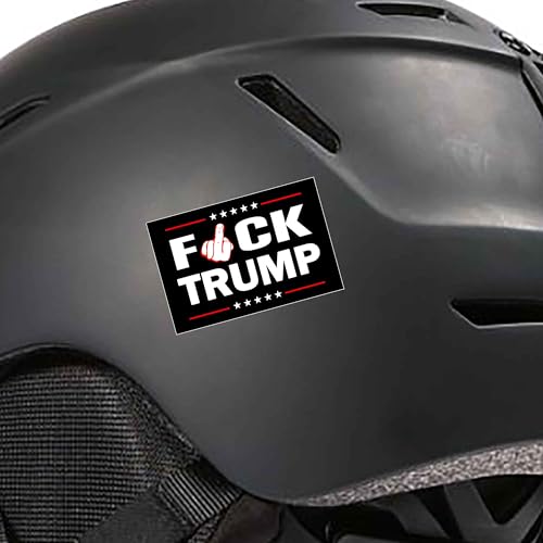 Image of 100 Pcs Fuck Trump Sticker Anti Trump Funny Trucks Window Laptop Decal Sticker 3X2 in
