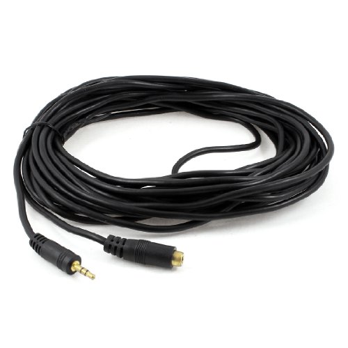 Cable extensor audio Jack 3.5mm macho a hembra 8.9 m miniatura 1