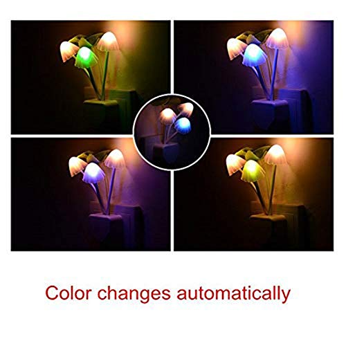 Image of Stealodeal Magic Night Lamp Beautiful Illumination Automatic on /Off Smart Sensor (Multi-Coloured)