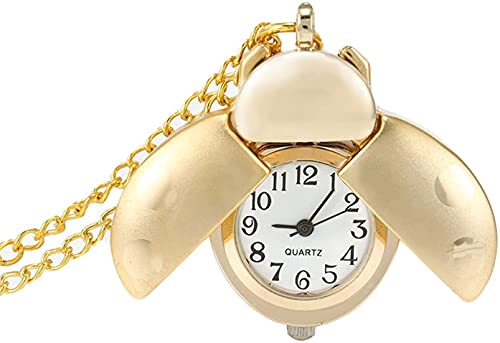 Reloj de bolsillo clásico vintage oro que soluciona la pérdida de estilo formal 3