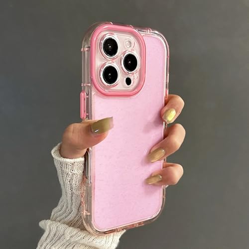 Coque iPhone 14 Plus paillettes rose pour sublimer vos soirées et photos entre amis