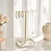 pickpiff Necklace Holder Stand with Ceramic Base: 12