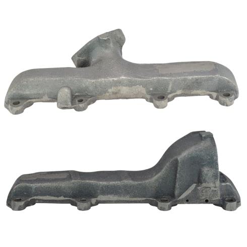 Autos Part Outlet™ New Exhaust Manifold Pair Compatible With Ford 1965-1976 Compatible With F100 F150 F250 F350 Truck Compatible With Motorhome M-400/450